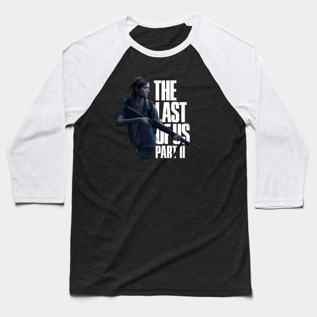 The Last Of Us Part 2 (Night Hunting) Baseball T-Shirt by wilfredquist